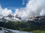 le dolomiti come si presentavano aalla met� di luglio
