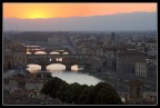 Tramonto sul PonteVecchio Tramonto sul PonteVecchio