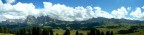Sassolungo visto dall'Alpe di Siusi Sassolungo visto dall'Alpe di Siusi
