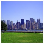 Manhattan from Liberty Island