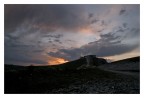 Tramonto sull'Aremogna Tramonto sull'Aremogna