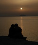 tropea - tramonto su stromboli tropea - tramonto su stromboli