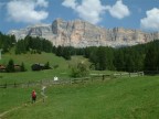 Uno scorcio della Val Badia Uno scorcio della Val Badia