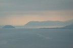 Mare nella foschia Mare nella foschia