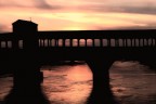 pavia, il ponte coperto. pavia, il ponte coperto.