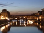Ponte Vecchio di notte.