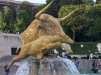 Parigi , i giardini Trocadero