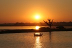 Myanmar - Sunset at U'Bein Bridge