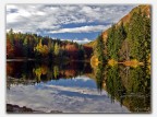 Lago di Cei in autunno. Lago di Cei in autunno.