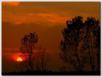 tramonto autunnale tramonto autunnale