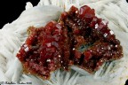 Vanadinite su Barite