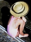 .Inès al mare. .Inès al mare.