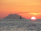Tramonto su Stromboli