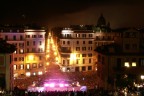 Scattata nel corso della notte bianca da parapetto di piazza di Spagna...