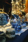 La neve sul vetro blu La neve sul vetro blu