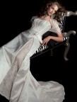 servizio moda per nota griffe di abiti da sposa.......