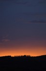 tramonto cipressi tramonto cipressi