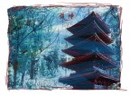 una pagoda nella nebbia una pagoda nella nebbia