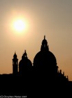 Tramonto con la chiesa della Salute