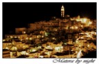 MATERA by night