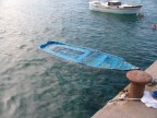 Barca sott'acqua a Ischia ponte