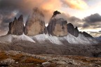 Tramonto alle Tre Cime di Lavaredo