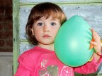 Palloncino verde Palloncino verde