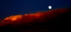 luna al tramonto