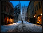 Nella neve solo, percorro... Nella neve solo, percorro...