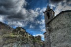 Chiesa dal ponte di Loreto (IM) HDR Chiesa dal ponte di Loreto (IM) HDR