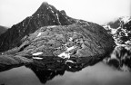 Nonostante la pioggia, domenica scorsa ho deciso di salire al Lago Superiore della Sella.

Eccolo in FP4+ sviluppata in T-MAX