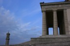Il tempio canoviano di possagno alle 7 del mattino.