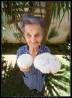 La cercatrice di funghi La cercatrice di funghi