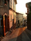 Caramanico Terme (PE) - tramonto nel borgo