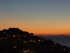 Agropoli - Scorcio nel "momento blu" Agropoli - Scorcio nel "momento blu"