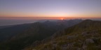 Tramonto dalle apuane Tramonto dalle apuane
