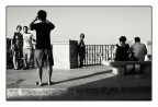 ...tre coppie all'imbrunire....