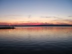 Tramonto al lago di Bolsena Tramonto al lago di Bolsena