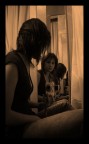Lara in the mirror Lara in the mirror