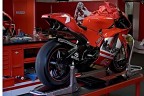 Scatto "rubato" nel box Ducati