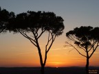 Tramonto a castel del monte