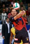 Volley: Murilo (Spiderman) in ricezione Volley: Murilo (Spiderman) in ricezione