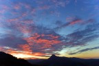TRAMONTO SULLE CALBANE TRAMONTO SULLE CALBANE