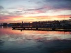 Caldo tramonto su Valencia Caldo tramonto su Valencia
