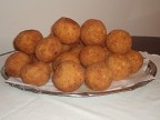questi arancini siciliani sono una bont�
creati dalle mie proprie mani senza carne