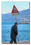Ocio! Giornata di bora a Trieste