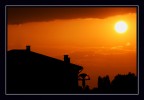 Sunset silhouette Sunset silhouette