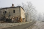 Mattina d'inverno in campagna. Mattina d'inverno in campagna.