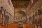 ACQUERELLO Abbazia di CLASSE - Interno ACQUERELLO Abbazia di CLASSE - Interno