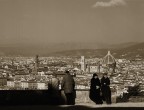 Vista su Firenze